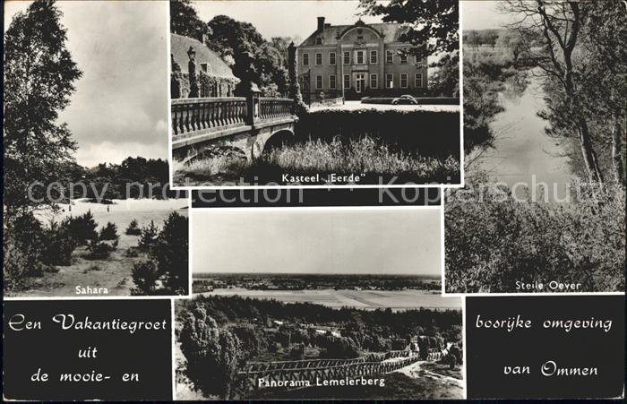 Ommen Overijssel Kasteel Eerde Steile Oever Sahara Lemel
