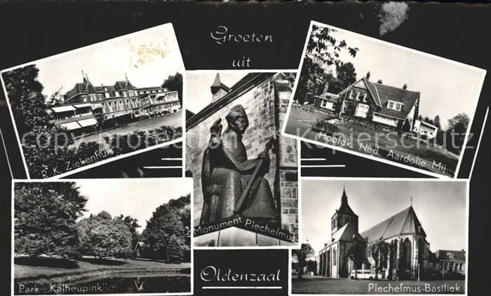 Oldenzaal Hoofdk. Ned Aardolte Mij Plechelmus Basiliek Monument Ziekenhuis