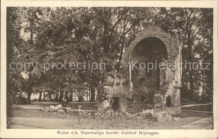 Nijmegen Ruine Voormalige burcht Valkhof
