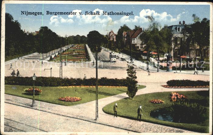 Nijmegen Burgemeester Schaik Mathonsingel