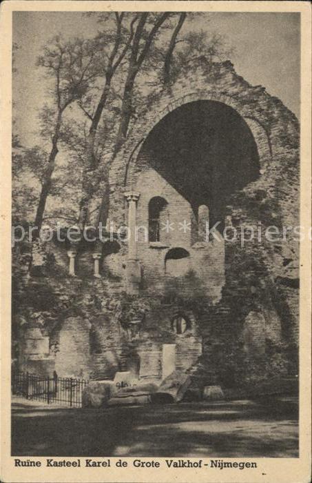 Nijmegen Ruine Kasteel Karel Grote Valkhof