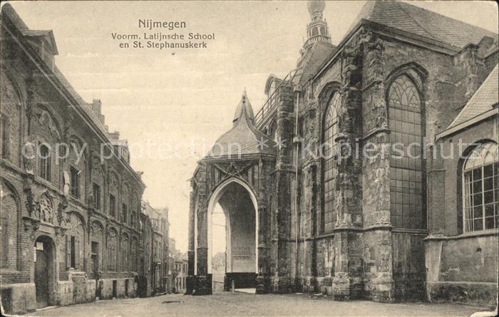 Nijmegen Voorm Latijnsche School St. Stephanuskerk