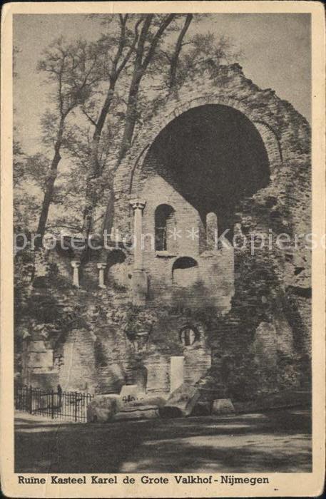Nijmegen Ruine Kasteel Karel Valkhof