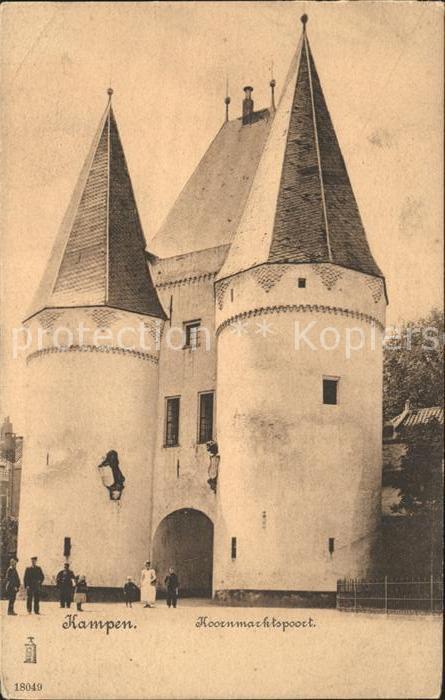 Kampen Niederlande Koornmarktspoort Tor