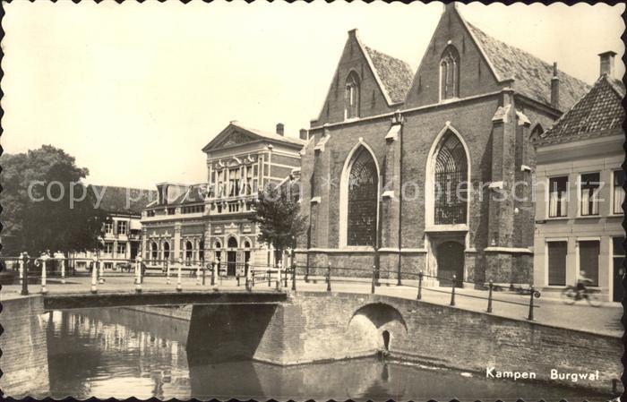 Kampen Niederlande Burgwal Brug Bruecke