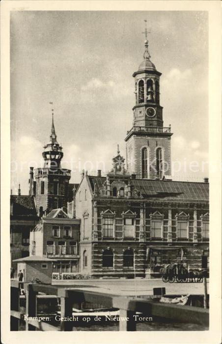 Kampen Niederlande Gezicht op de Nieuwe Toren