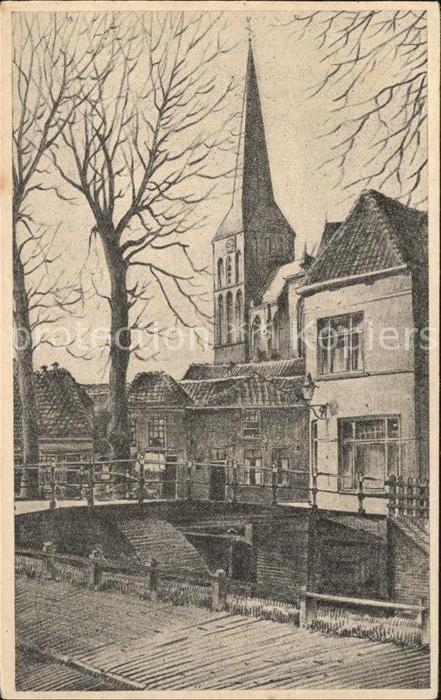 Kampen Niederlande Burgwal Oorgat
