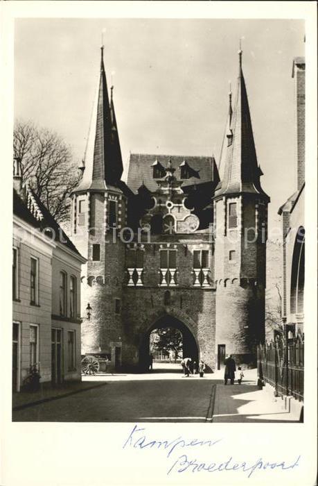 Kampen Niederlande Broederpoort 15. Jhdt.