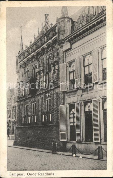 Kampen Niederlande Oude Raadhuis Rathaus