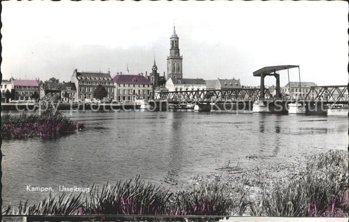 Kampen Niederlande Ijsselbrug Bruecke Kirche