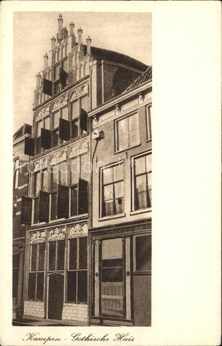 Kampen Niederlande Gothische Huis Gotik