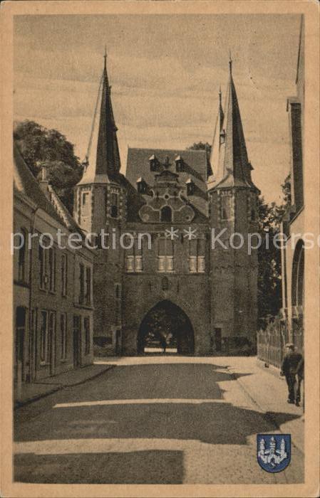 Kampen Niederlande Broederpoort 15. Jhdt. Wappen