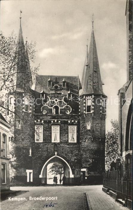 Kampen Niederlande Broederpoort 15. Jhdt.