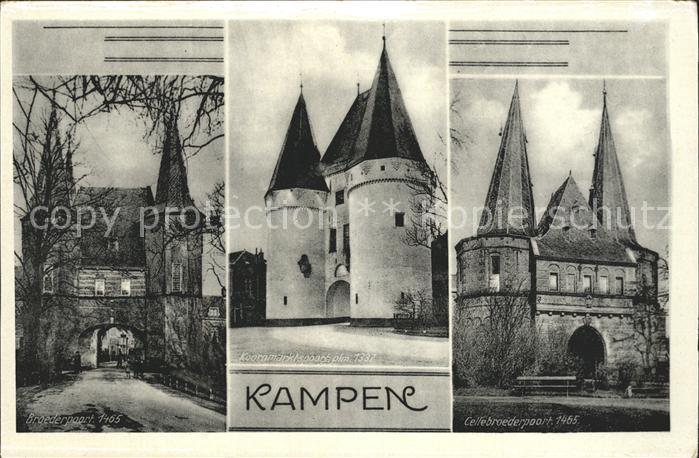 Kampen Niederlande Broederpoort Koornmarktspoort Cellebroe