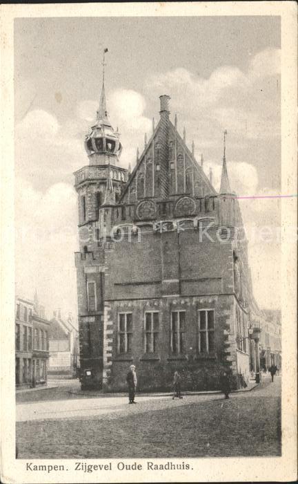 Kampen Niederlande Zijgevel Oude Raadhuis Rathaus