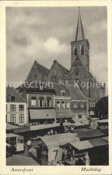 Amersfoort St Joriskerk Marktdag Kirche Markt