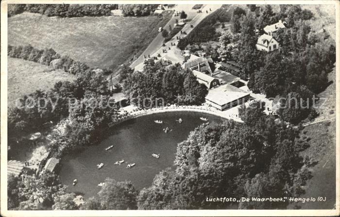 Hengelo Uitspanning De Waarbeek Strandbad Luchtfoto