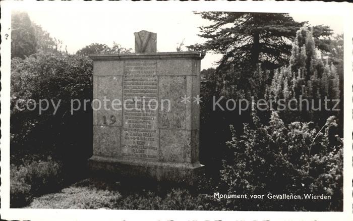 Wierden Monument voor Gevallenen Kriegerdenkmal