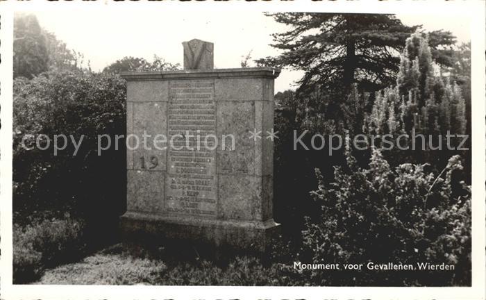 Wierden Monument voor Gevallenen Kriegerdenkmal