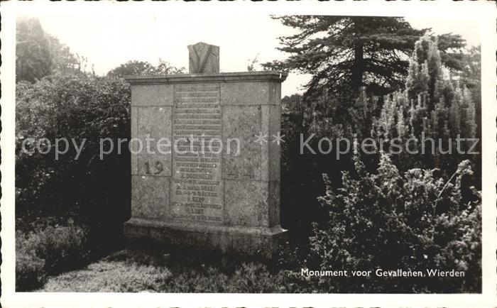 Wierden Monument voor Gevallenen Kriegerdenkmal