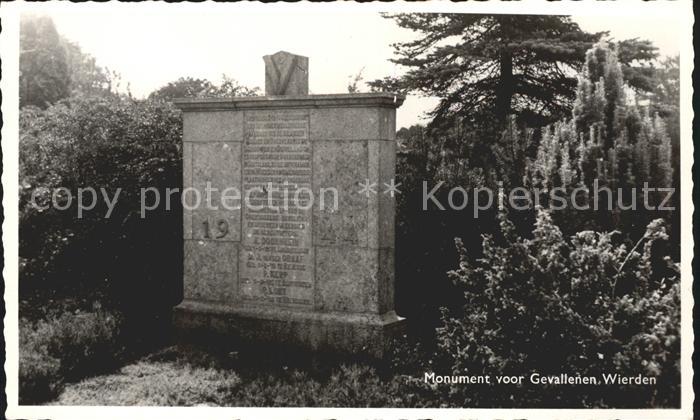 Wierden Monument voor Gevallenen Kriegerdenkmal