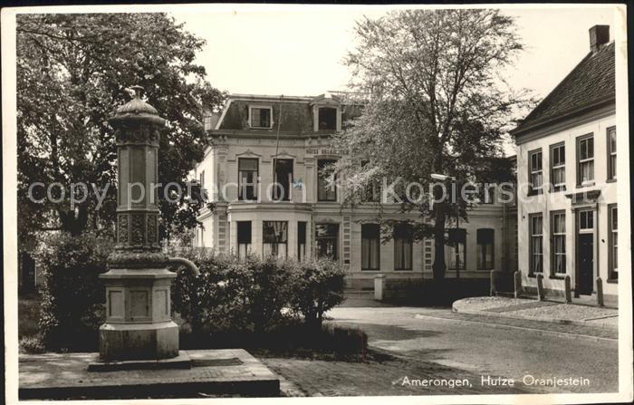 Amerongen Huize Oranjestein Pomp Brunnen