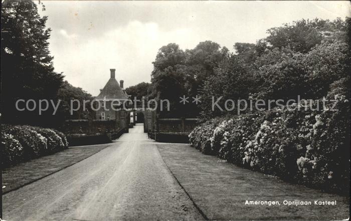 Amerongen Oprijlaan Kasteel Schloss