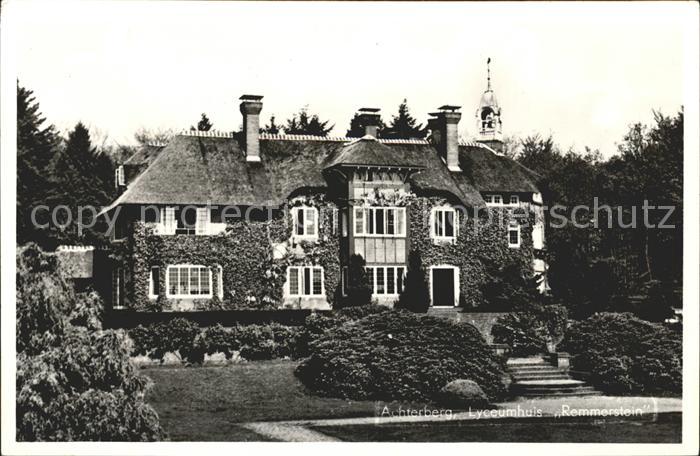 Achterberg Utrecht Lyceumhuis Remmerstein