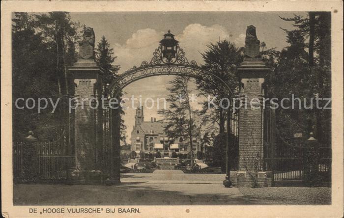 Baarn Kasteel Hooge Vuursche Schloss