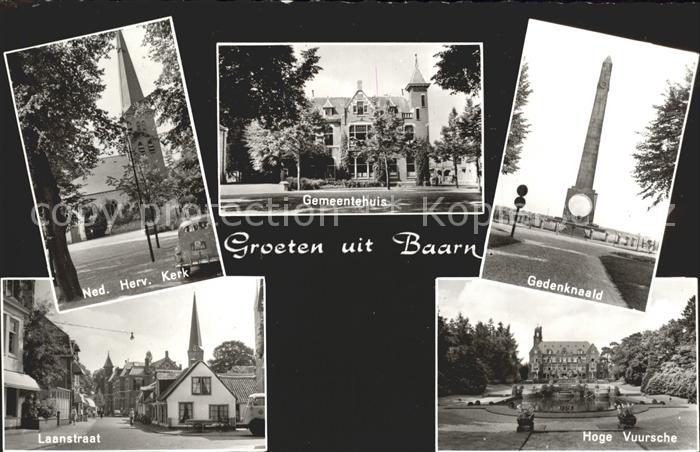 Baarn Ned Herv Kerk Gemeentehuis Gedenknaald