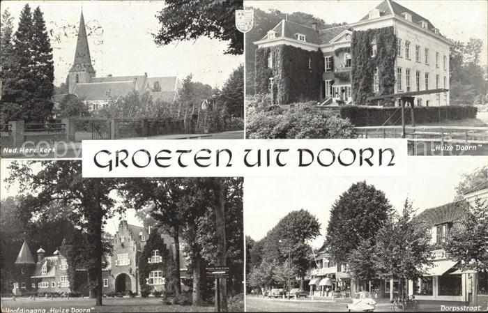 Doorn Niederlande Kerk Huize Dorpstraat