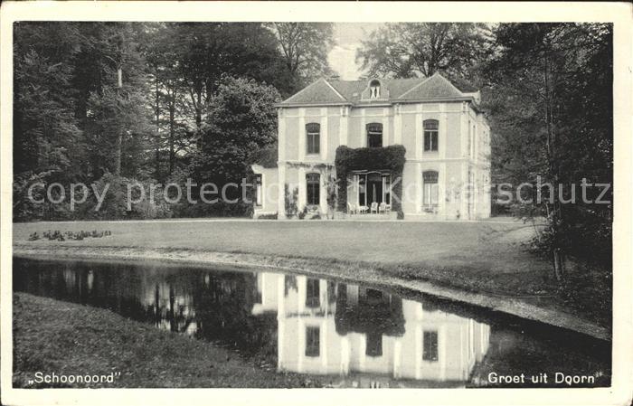Doorn Niederlande Huize Schoonoord Schloss