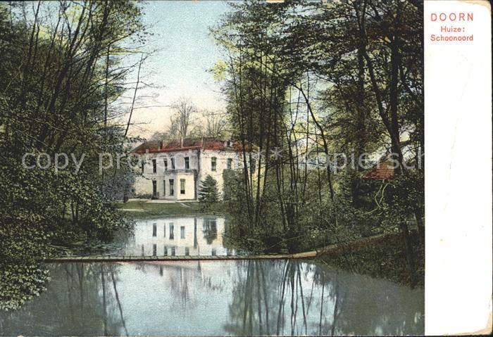 Doorn Niederlande Huize Schoonoord Schloss