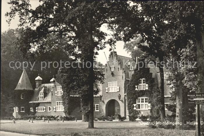 Doorn Niederlande Hoofdingang Huize Schloss