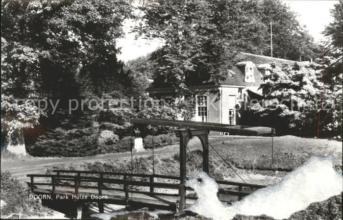 Doorn Niederlande Park Huize Schlosspark Bruecke