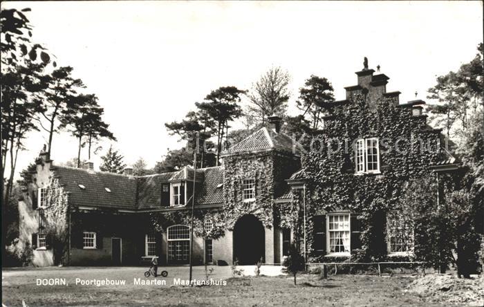 Doorn Niederlande Poortgebouw Maarten Maartenshuis