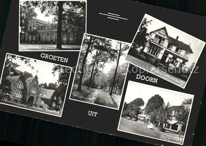 Doorn Niederlande Raadhuis Kampeerboerderij Huize Dorpstraat Bosgezicht