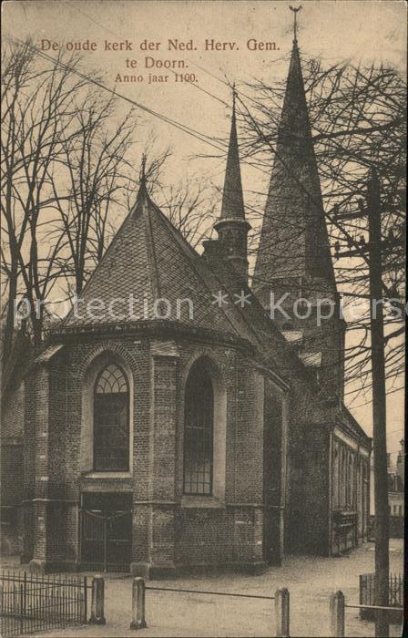 Doorn Niederlande Oude Kerk anno 1100 Kirche