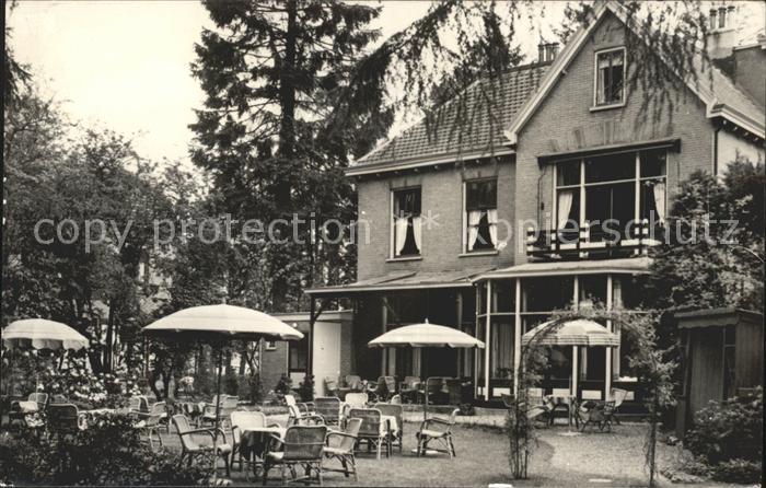 Doorn Niederlande Pension Theetuin Rodestein Gartenrestaurant