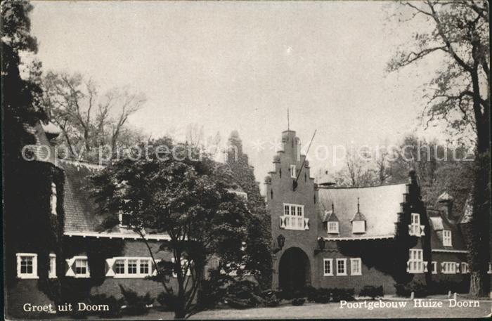Doorn Niederlande Poortgebouw Huize Schloss