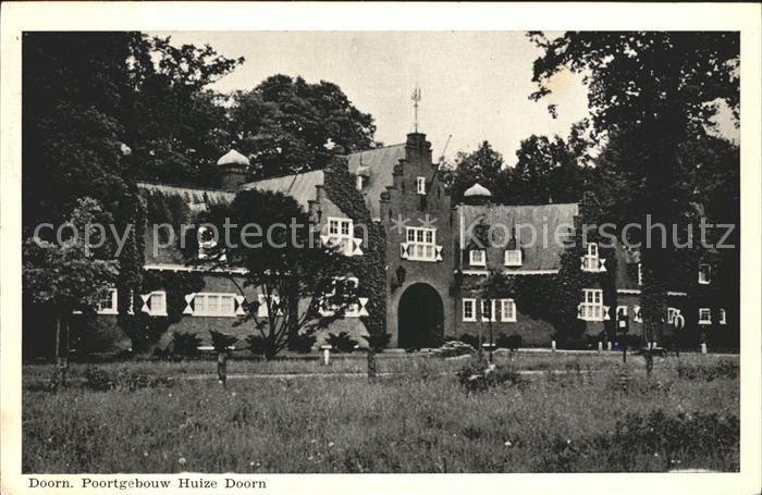 Doorn Niederlande Poortgebouw Huize Schloss