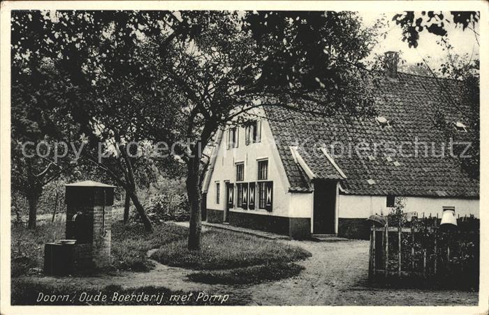 Doorn Niederlande Oude Boerderij met Pomp
