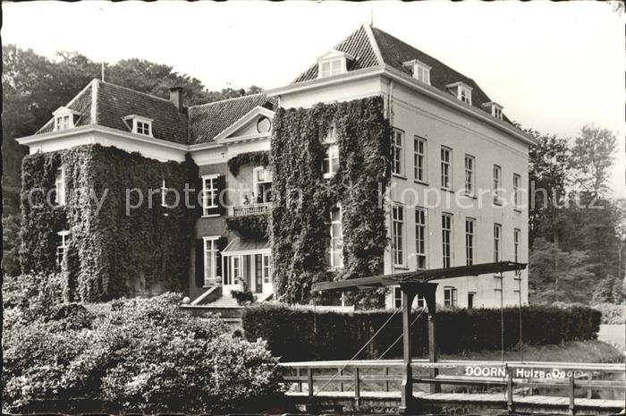 Doorn Niederlande Huize Brug Schloss Bruecke