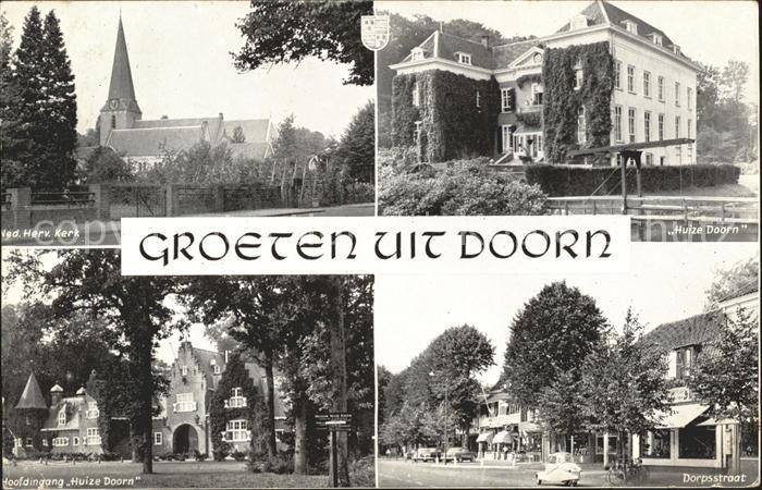 Doorn Niederlande Kerk Huize Dorpsstraat