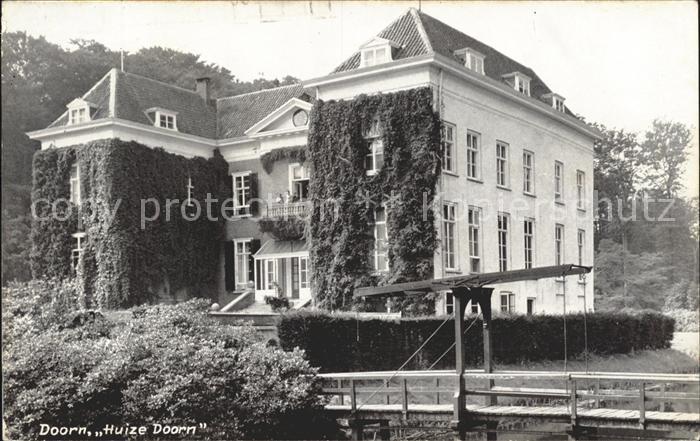 Doorn Niederlande Huize Brug Schloss Bruecke
