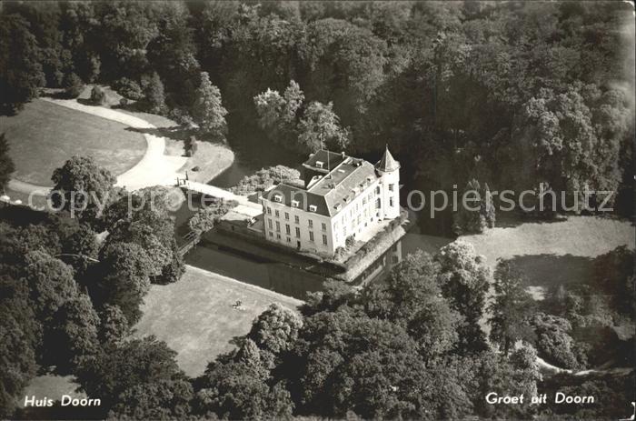 Doorn Niederlande Huize Schloss Fliegeraufnahme