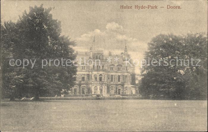 Doorn Niederlande Huize Hyde Park Schloss