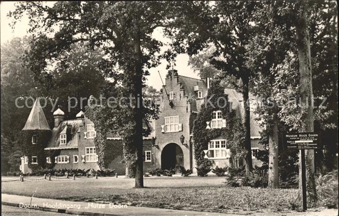 Doorn Niederlande Hoofdingang Huize Schloss