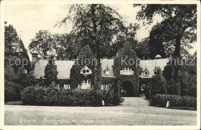 Doorn Niederlande Poortgebouw Huize Schloss