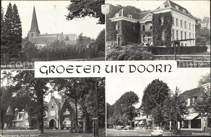 Doorn Niederlande Kerk Huize Dorpsstraat